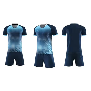 ชุดเสื้อเจอร์ซีย์ฟุตบอลของผู้ชายชุดทีมเต็มชุดเสื้อเจอร์ซีย์ใส่เล่นฟุตบอลแบบย้อนยุคใส่สบาย - Product Image 1
