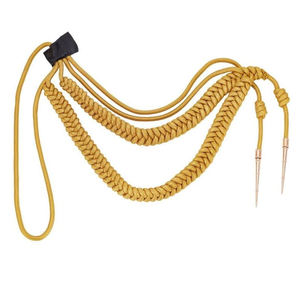 Cordones de Hombro para Uniforme Aiguillette de la Mejor Calidad a Precio de Fábrica, Equipo de Defensa Personal, Cordones de Diferentes Colores - Product Image 1
