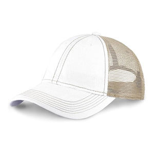 Adjustable <b>Promotional</b> <b>Cap</b> Structured Trucker <b>Hat</b> High Profile Foam Front Panel Breathable Mesh Back - Product Image 4