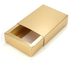 Caja de regalo de cartón láser dorado, plateado y dorado rosa, caja de fiesta navideña, joyero extraíble, envoltura de caramelo de Chocolate - Product Image 6