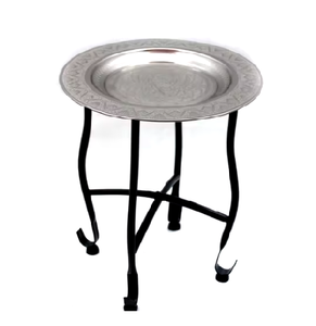 โต๊ะโลหะโมร็อกโกสุดหรูสวยงามทันสมัยดีไซน์ละเอียดโต๊ะกาแฟยอดนิยม - Product Image 2