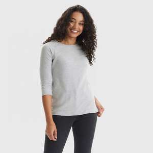 Camiseta de talla personalizada para mujer de secado rápido y transpirable con mangas completas al por mayor blusas y camisas personalizadas en blanco - Product Image 5