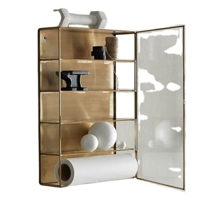 Elegant Almirah Metal and Glass Wall Almirah for Jewelry Displaying in Shop Malls Jewelry <b>Storage</b> Almirah in Wholesale Prices - Product Image 1