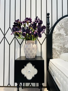 Luxury <b>Bedside</b> Cabinet with Drawers Modern Nightstand Bedroom Set - Product Image 4