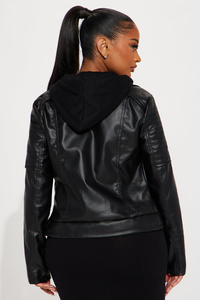 เสื้อแจ็คเก็ตหนังมอเตอร์ไซค์อเนกประสงค์ทันสมัย แบบเรียบ ย้อมสี ถักทอ กันน้ำ ระบายอากาศ ซิปเฉียง - Product Image 2