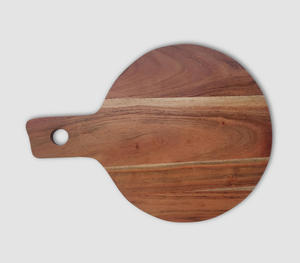 Planche à découper en bois d'acacia taillé à la main Cuisine décorative élégante essentielle - Product Image 2