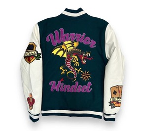 Classic Wool Varsity Jacket with Embroidery Front Logo Eco-Friendly & Breathable Bulk Order for Teams & Schools - Product Image 3