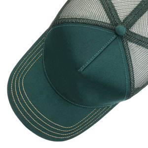 Casquette de camionneur personnalisée de haute qualité style baseball avec panneau en maille de coton toile imperméable et logo avec style camionneur - Product Image 2