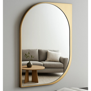 Luxury Metal <b>Gold</b> Wall <b>Mirror</b> for Home Decor and Hotels Custom Sizes Bulk Export OEM & Private Label Low MOQ Low Price - Product Image 5