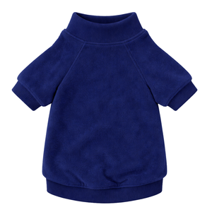 Navy Blue Fleece <b>Dog</b> <b>Sweatshirt</b> Lightweight Warm Pullover Soft Comfortable Winter Pet Outfit for Small <b>Dogs</b> - Product Image 4