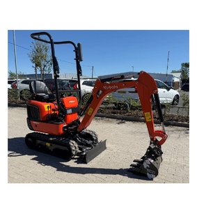 Mini-excavatrice Kubota Kx008 avec chenilles en caoutchouc de 7 pouces et débit hydraulique de 3 gallons par minute à vendre - Product Image 6