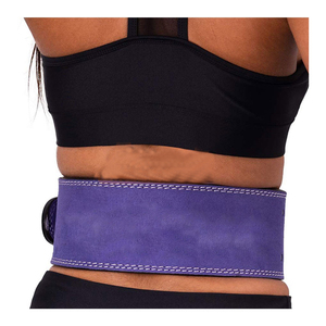 Fitness 2025 Body Building Levantamiento de pesas 13mm Cinturón de cuero de pesas Cinturones de cuero genuino de piel de vaca de Pakistán - Product Image 2