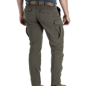Cargo <b>Jogger</b> Pants Khaki Men <b>Slim</b> Wholesale Custom 100 Cotton Men Casual Plain Pockets Sea China Technics Long Item USA 2026 - Product Image 4