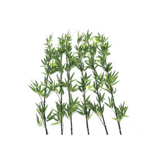 Varas de Bambú Artificiales con Hojas de 180 cm, Paquete de 6 - EUROPALMS - Product Image 1