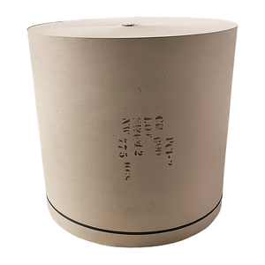 Rouleau de papier brun de panneau de base d'industrie de prix d'usine (CB) 350 450 gsm s'appliquent au noyau de papier pour le cône de film étirable et de papier - Product Image 5