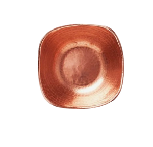 Cuenco para servir alimentos pulido cobre acabado brillante cuenco de comida de metal cobre tamaño mediano mayorista - Product Image 5