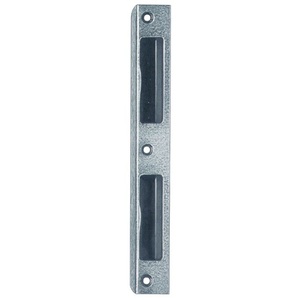 Silver Aluminum Angle Strike <b>Plate</b> 20 mm Wide Round 8 mm Deep DIN Left/Right for Blinds Shades & Shutters-SSF - Product Image 1