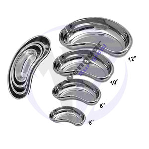 Kit chirurgical manuel en acier inoxydable : plateaux rénaux et plateaux à instruments – Livraison rapide à votre domicile - Product Image 3