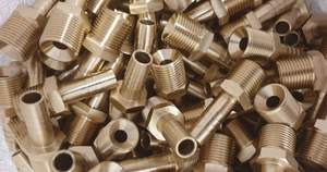 Custom CNC Turned Brass Plumbing Fittings - Product Image 2