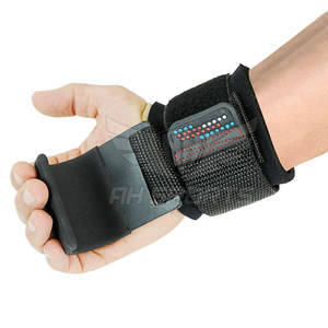 Crochet de musculation unisexe de haute qualité en cuir néoprène avec nouveau design logo exercice d'entraînement sportif - Product Image 4