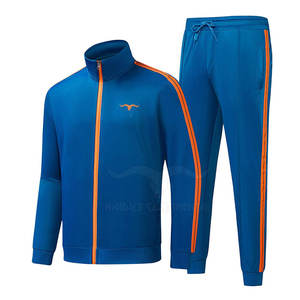 Conjunto de chándal de algodón 100% personalizado para hombre, ropa de calle ecológica de nuevo diseño para Primavera, ropa deportiva de gimnasio de talla grande al por mayor - Product Image 1