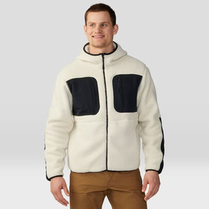 Streetwear personnalisé épaule tombante tresse 380 grammes poids lourd surdimensionné à capuche anti-rides anti-rétrécissement coton vierge sweats à capuche hommes - Product Image 1