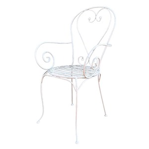 เก้าอี้เหล็กเคลือบสีฝุ่นลายโบราณหลากสี - Product Image 3