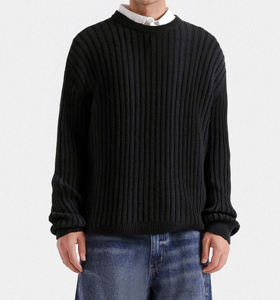 Suéter Casual de Manga Larga Unisex, Nuevo, Talla Grande, Personalizado, Mezcla de Nailon/Acrílico de Mongolia, Grosor Estándar, con Forro Frontal - Product Image 3