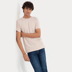 T-shirt pour hommes T-shirts imprimés sur mesure avec logo 100% coton T-shirts en microfibre de soie décontractés - Product Image 6