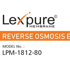 Lexpure 1812-75G trattamento delle acque domestiche 75GPD osmosi inversa RO membrana prezzo ro membrana