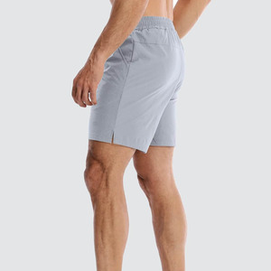 Haut à la mode personnaliser imprimé Logo taille élastique multi-poches coton/polyester étiquette personnalisée Durable grande taille hommes shorts d'été - Product Image 2