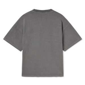 T-shirt surdimensionné personnalisé en gros pour hommes, 250 g/m², 100 % coton, délavé à l'acide, style vintage, poids lourd, unisexe - Product Image 4