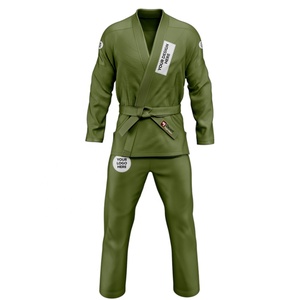 ชุดยูโดบราซิลเลี่ยนยิวยิตสู (BJJ Gi) พรีเมียม สำหรับทุกเพศ ผ้าฝ้าย 400GSM ระบายอากาศได้ดี ชุดฝึกศิลปะการต่อสู้ ทนทาน เป็นมิตรกับสิ่งแวดล้อม - Product Image 5