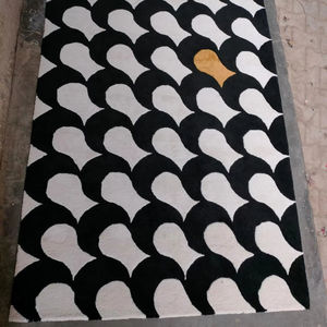 พรมขนสัตว์ขนาด5x8 12X14ปรับแต่งได้ทันสมัยหรูหราทำด้วยมือนุ่มมือปมนามธรรมสำหรับบ้านสำนักงานโรงแรม - Product Image 1