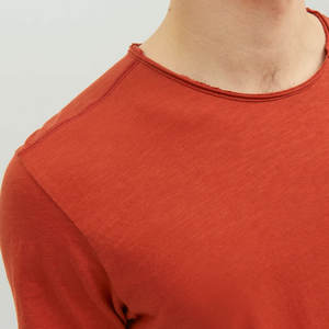 Camiseta de Cuello Redondo y Corte Regular para Hombre, 100% Algodón Orgánico, Logotipo Personalizado, Manga Corta - Product Image 6