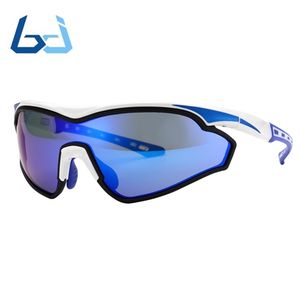 Borjye J131D Lunettes de soleil bi-injectées sans monture à lentille noire pour le sport - Product Image 2