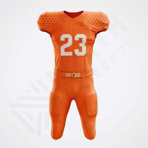 Equipación de Entrenamiento de Fútbol Americano Unisex de Primera Calidad, Jersey Personalizado con Costuras, Tallas Grandes, Conjunto al por Mayor, Ropa de Equipo de Alto Rendimiento 100% - Product Image 1