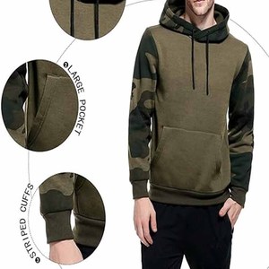 Sweats à capuche personnalisés pour hommes sweat à capuche pour hommes de couleur unie pull à capuche décontracté avec poche avant sweat à capuche à vendre 2025 fabriqué par robe de sport - Product Image 5