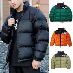 The Top Quality Bubble Down Jacket Puffer Jacket Hombre Warm Thermal Breathable Hooded Fleece Men Winter Jackets Zipper - Product Image 1