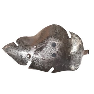 Bandeja decorativa de bronce con patrón tradicional de aluminio o bandeja de aluminio recubierta de color cobre decorativa hecha a mano o hoja de plata - Product Image 3