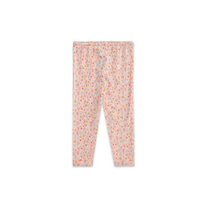 Pijama gráfico de marca para niñas en melocotón orgánico 100% algodón Modal y lino de seda con diseño de estampado animal para bebé-para todas las estaciones - Product Image 3