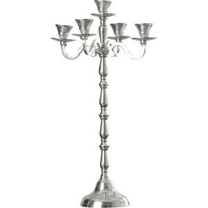 Portavelas de Metal de 5 brazos en decoración de iluminación con acabado brillante para restaurantes y hoteles de lujo en decoración de iluminación de Venta caliente - Product Image 3