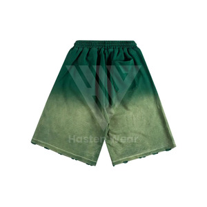 Chất Lượng Cao Người Đàn Ông Của Đau Khổ Thêu Đàn Hồi Eo Quần Short Giản Dị Ngoài Trời Cao Thời Trang Đường Phố Mặc Lỏng Phù Hợp Vải Rắn - Product Image 2