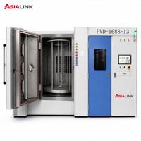 Revêtement PVD haute capacité AsiaLink avec technologie de pulvérisation par magnétron et pompe pour un revêtement uniforme en DLC TiN sur les surfaces des moules