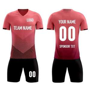 Camiseta de fútbol de alta calidad con sublimación completa, ropa de fútbol personalizada para clubes, uniformes de fútbol de diseño profesional - Product Image 2