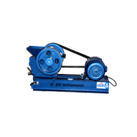 Broyeur à disques électronique de laboratoire Inde 3 CV Moteur polyvalent pour échantillonnage de 1 à 6 mm, débit de 250 g/min, rendement de 100 à 150 mesh, garantie 1 an