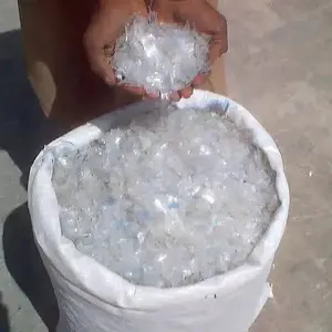 100% Limpar Garrafas PET Sucata De Plástico/Recados De Garrafa PET/Recados De Plástico HDPE Recados