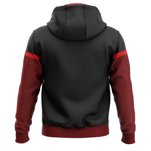 Custom Chenille Embroidery Patch Full <b>Zip</b> Up Track Suits Streetwear Hoodies Solid Print Customizable Manufacturer USA Supply - Product Image 4