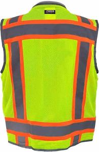 OEM Custom Design <b>Reflective</b> Safety Vest for Men Casual Summer Woolen <b>Jacket</b> for Outdoor Fun Night Vision <b>Reflective</b> for <b>Cycling</b> - Product Image 3