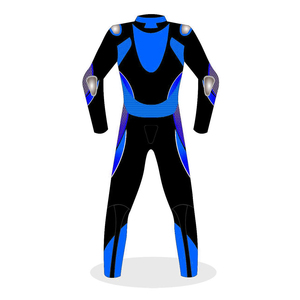 Vêtements de moto légers et flexibles, vestes de moto en cuir véritable, rembourrage de sécurité, vêtements de moto, combinaison de moto en cuir - Product Image 3